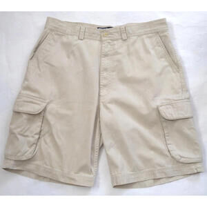 Polo Ralph Lauren Cargo Shorts Men's Beige Chino Outdoor Hiking 36 x 9